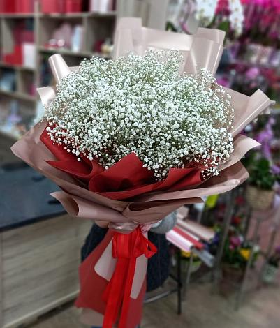 Букет цветов из: Гипсофила в Нововоронино