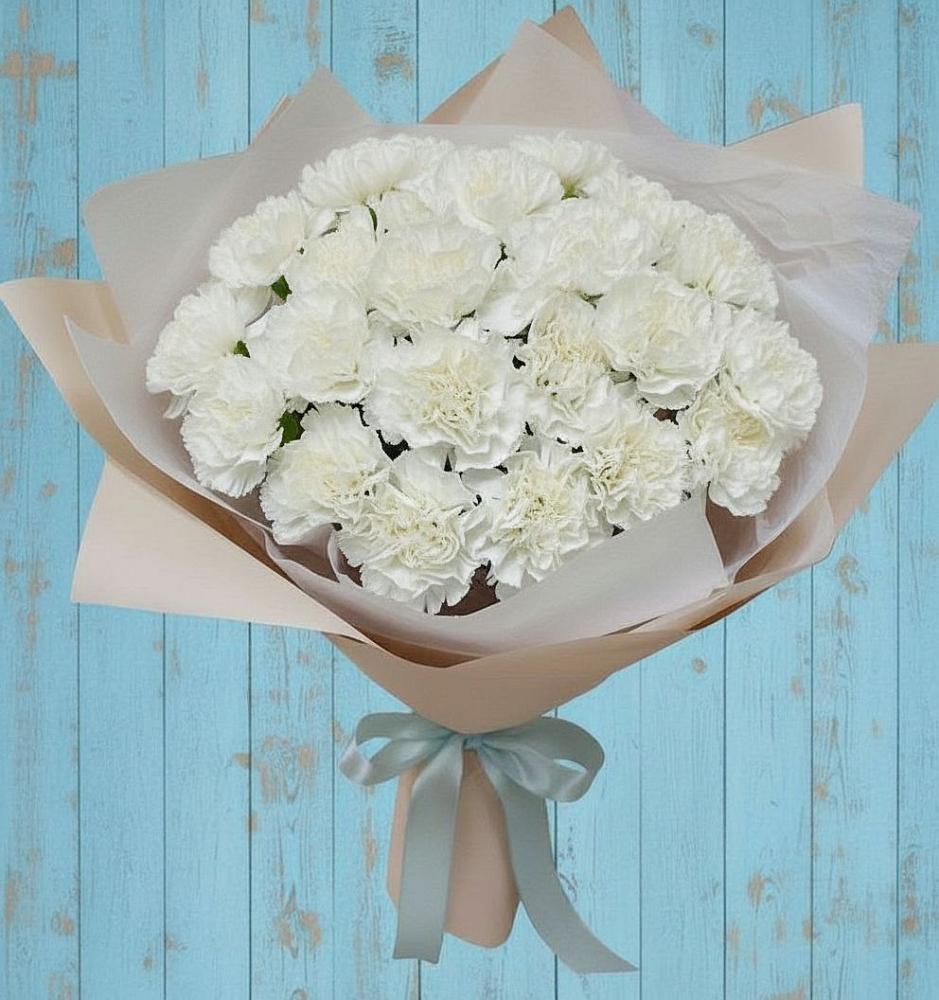 Букет цветов из: Гвоздики в Нововоронино