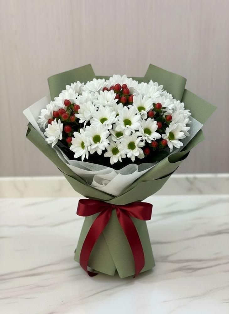 Букет цветов из: Хризантемы в Нововоронино