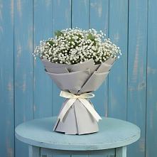 Букет цветов из:  Гипсофила в Нововоронино