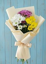 Букет цветов из:  Хризантемы в Нововоронино