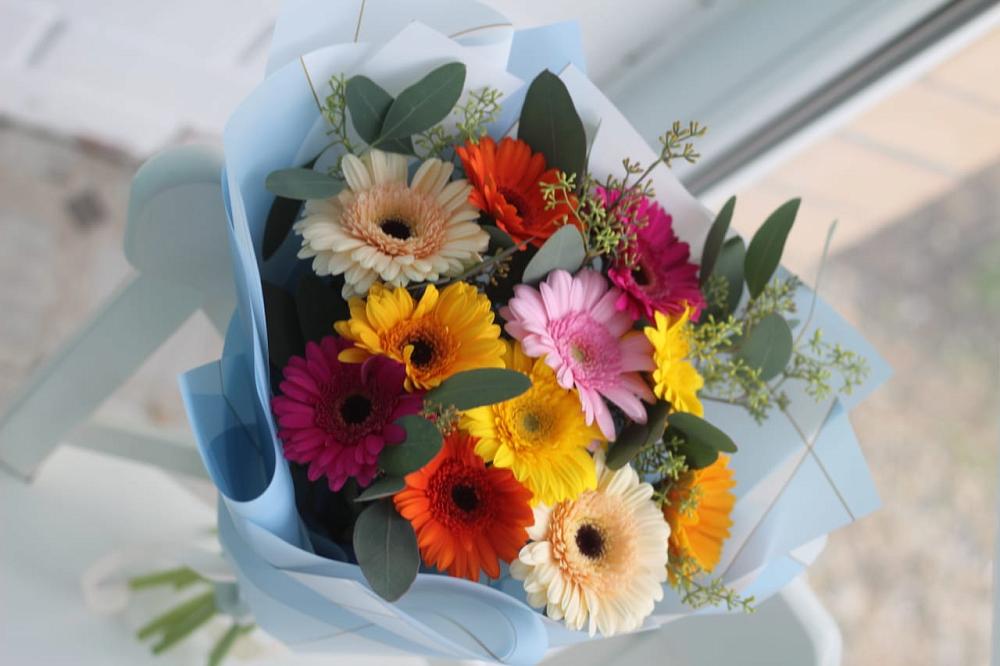 Букет цветов из: Герберы в Нововоронино