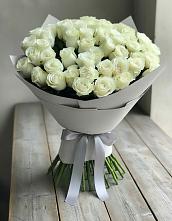 Букет 35 Белых роз в Нововоронино