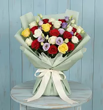 Букет цветов из:  Розы в Нововоронино