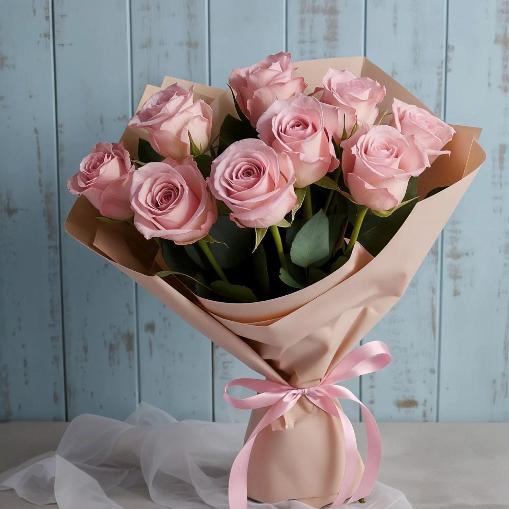 Букет цветов из: Розы в Нововоронино