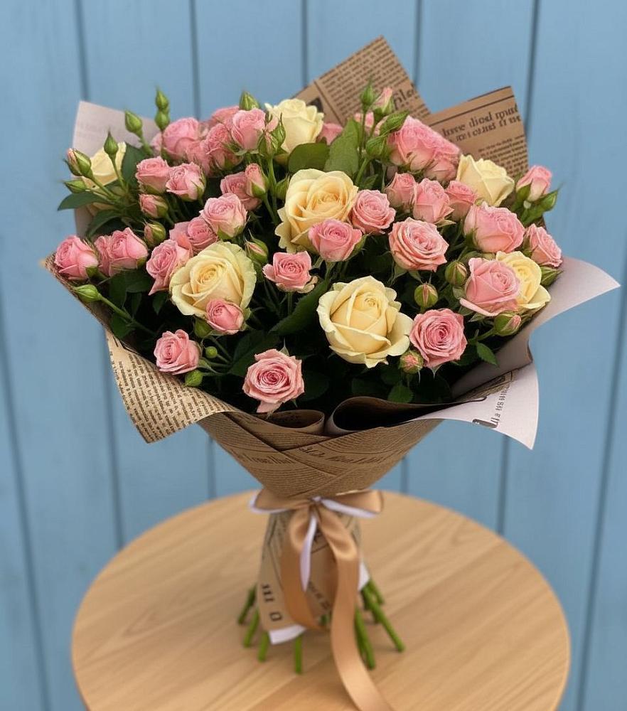 Букет цветов из: Розы в Нововоронино