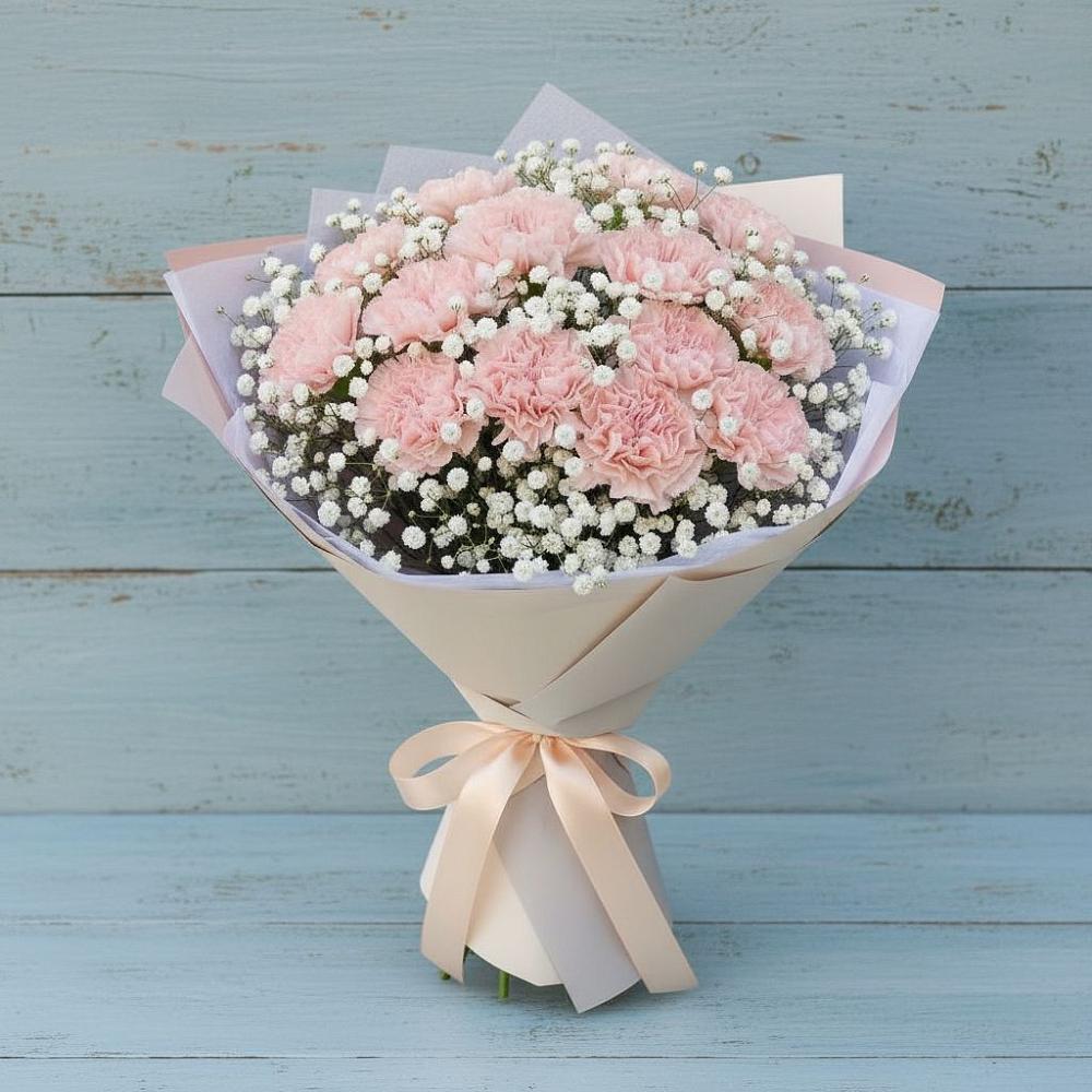 Букет цветов из: Гвоздики в Нововоронино