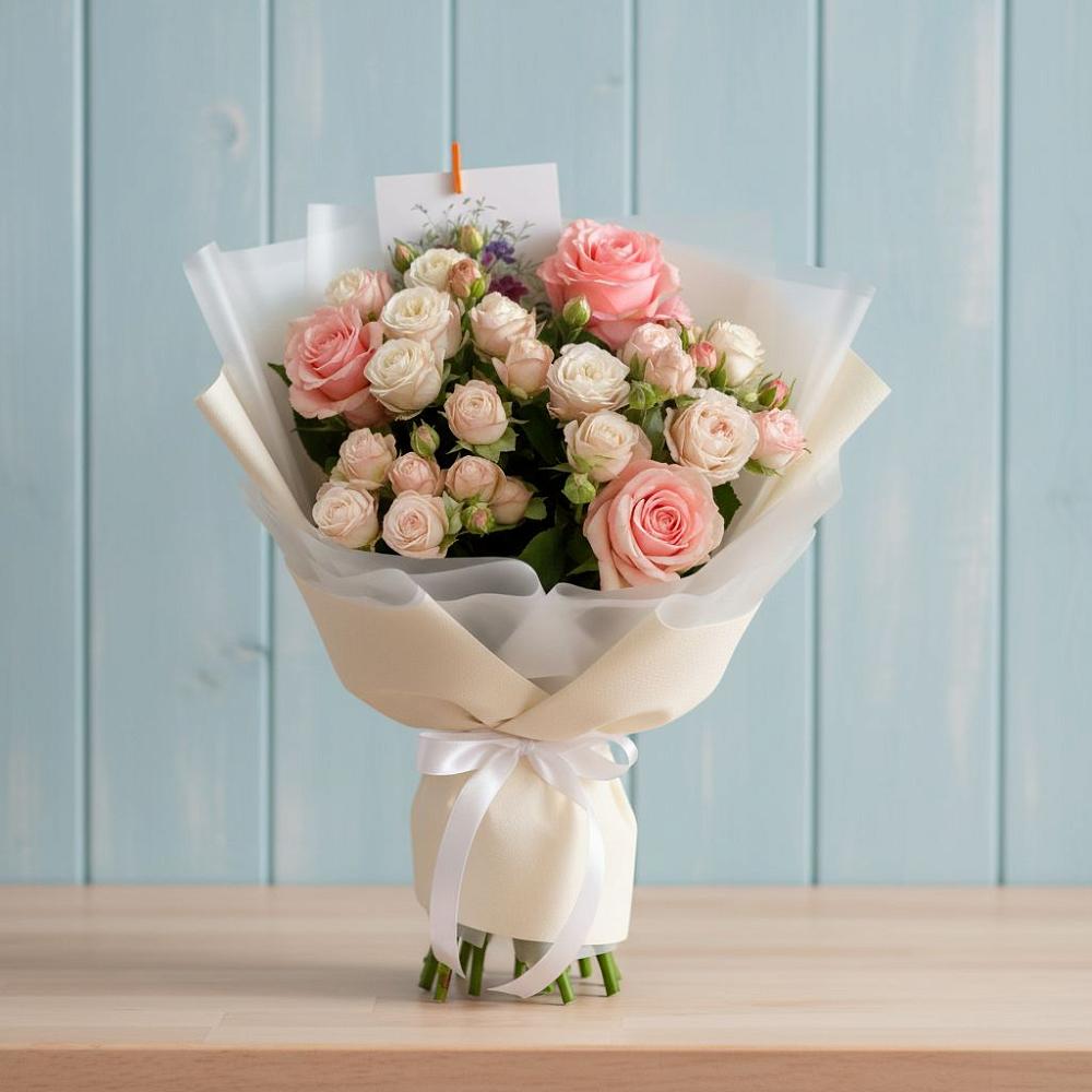 Букет цветов из: Розы в Нововоронино