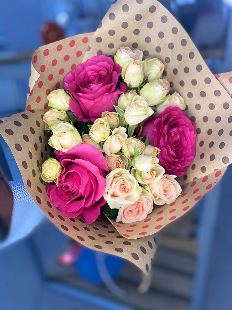 Букет цветов из: Розы в Нововоронино