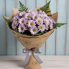 Букет цветов из:  Хризантемы в Нововоронино