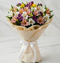 Букет цветов из:  Альстромерии в Нововоронино
