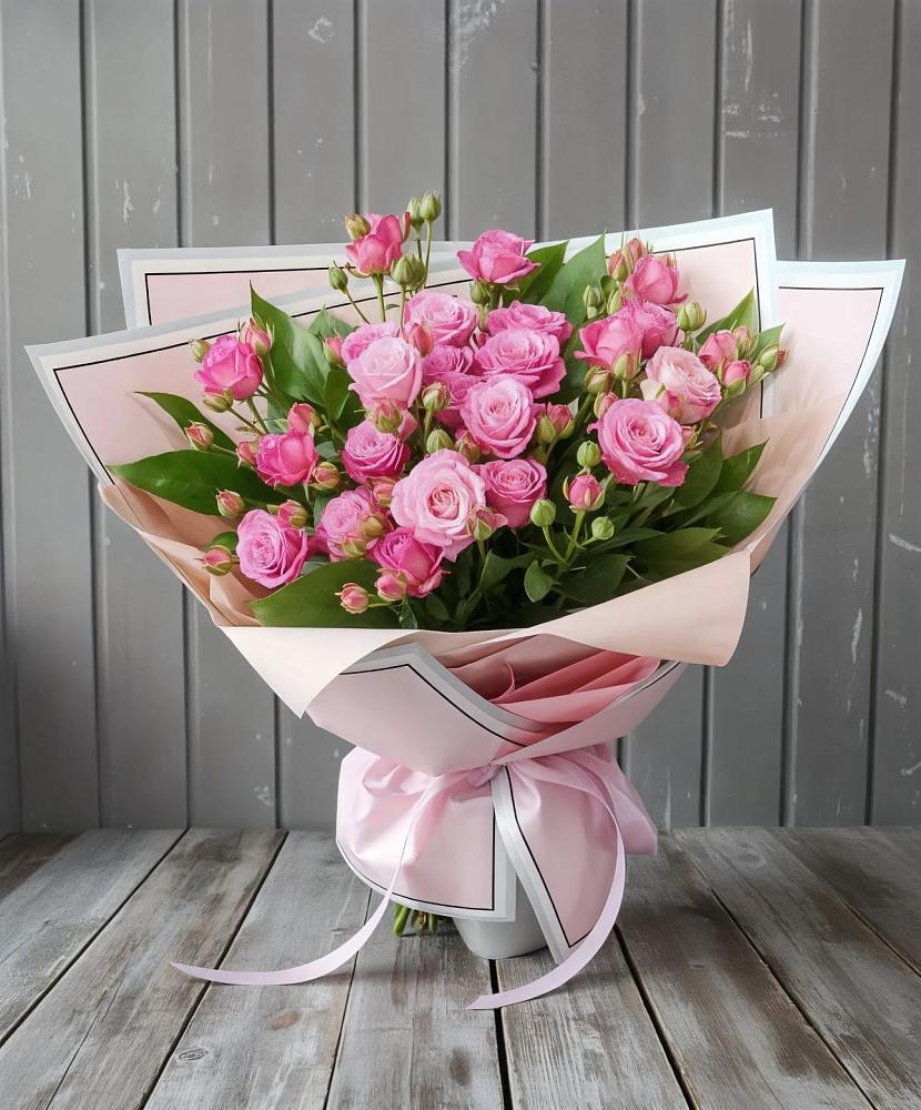 Букет Розовый кустик в Нововоронино