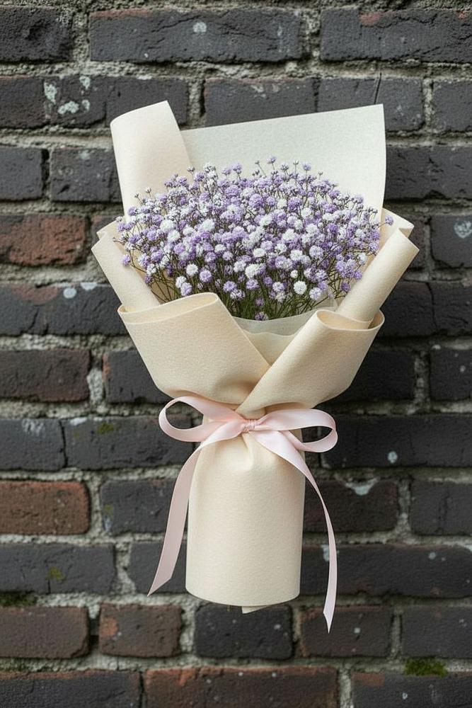 Букет цветов из: Гипсофила в Нововоронино