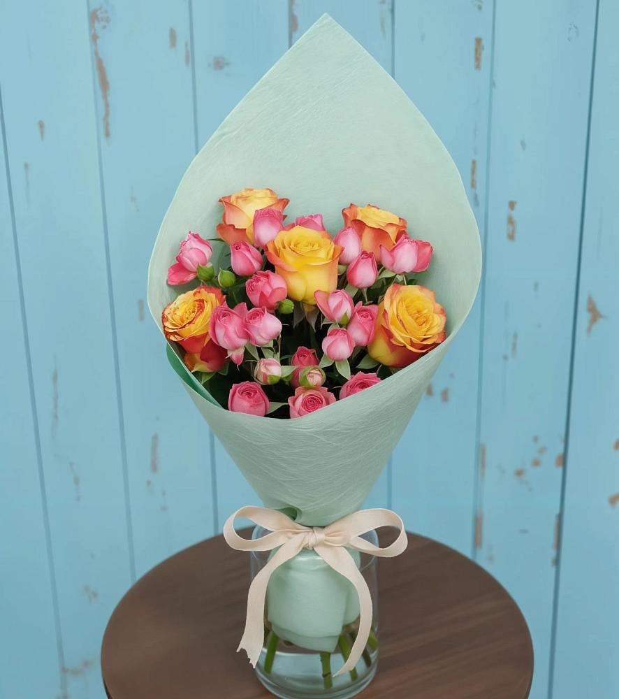 Букет цветов из: Розы в Нововоронино