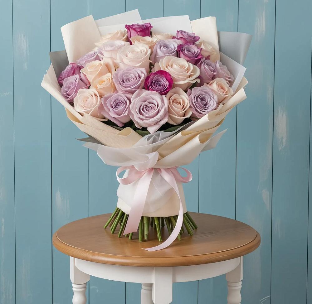 Букет цветов из: Розы в Нововоронино