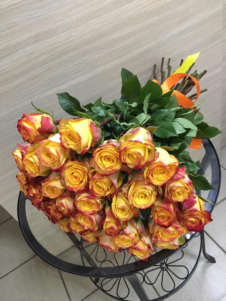 Букет Желтые розы в Нововоронино