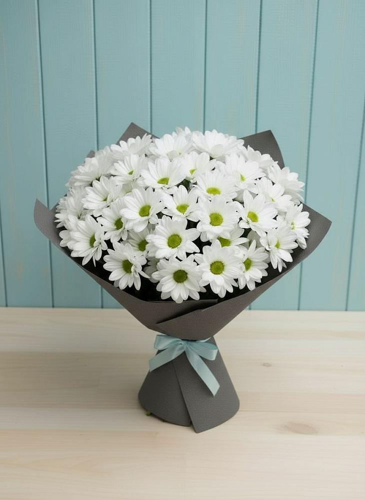 Букет цветов из: Хризантемы в Нововоронино