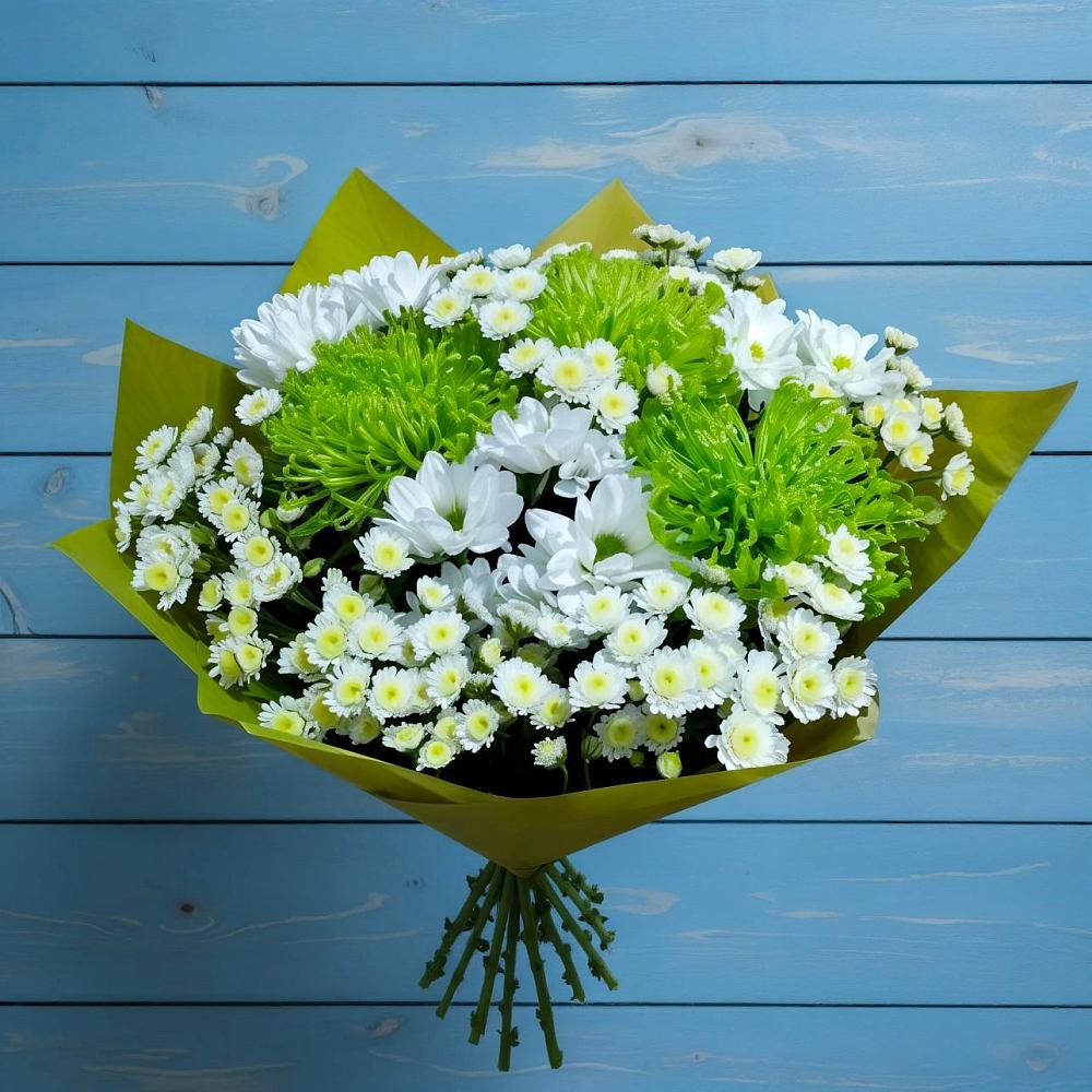 Букет цветов из: Хризантемы в Нововоронино