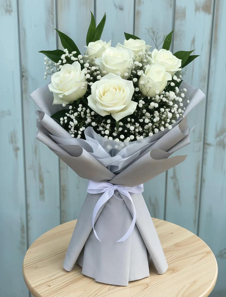 Букет цветов из: Розы в Нововоронино