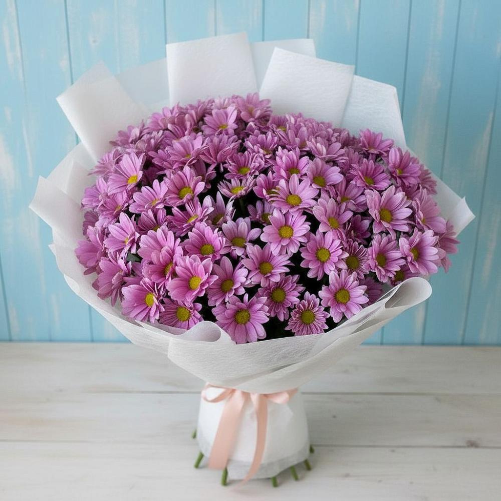 Букет цветов из: Хризантемы в Нововоронино