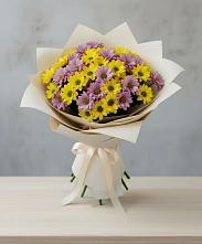 Букет цветов из:  Хризантемы в Нововоронино