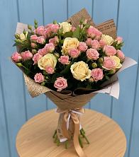 Букет цветов из:  Розы в Нововоронино