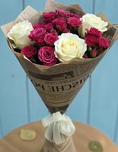 Букет цветов из:  Розы в Нововоронино
