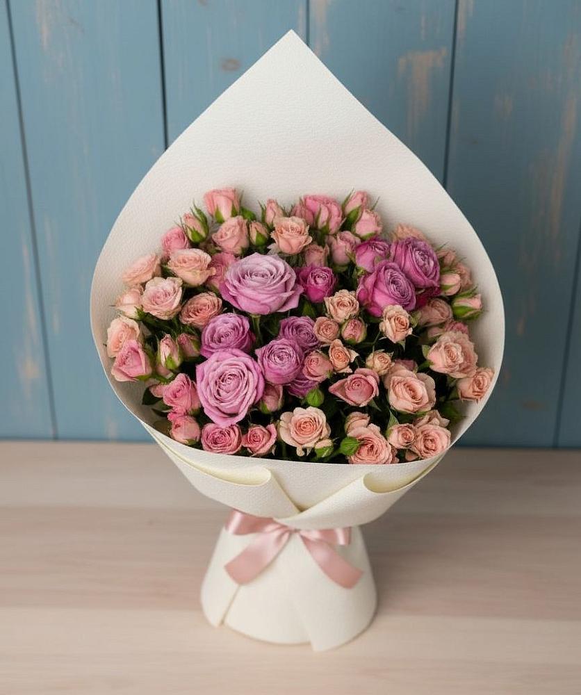 Букет цветов из: Розы в Нововоронино