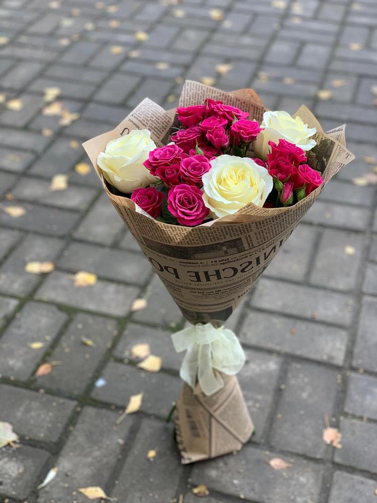 Букет цветов из: Розы в Нововоронино