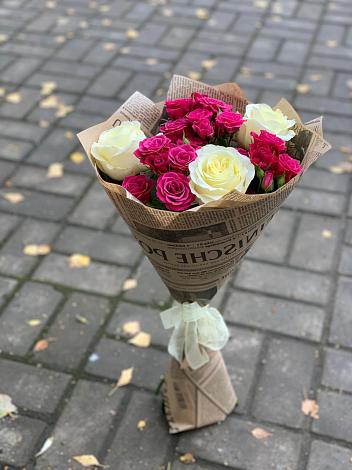 Букет цветов из: Розы в Нововоронино