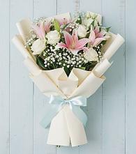 Букет цветов из:  Лилии в Нововоронино