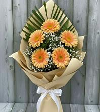 Букет цветов из:  Герберы в Нововоронино